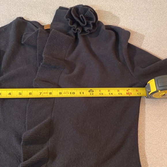 Fenn Wright Manson - Ruffle front waterfall cardigan. Size S - Picture 5 of 8